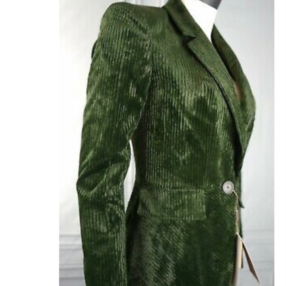 Brand New Massimo Dutti Cotton Corduroy Blazer